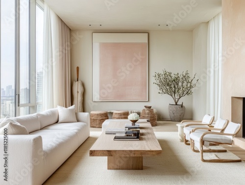 Minimalist Living Room Desi...