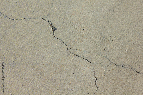 cracked sidewalk