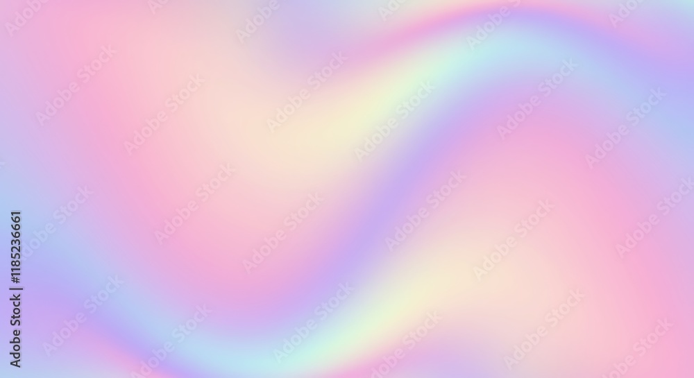 Iridescent neon background. Holographic Abstract soft pastel colors backdrop. Hologram Foil Aesthetic. Trendy vaporwave creative gradient.
Iridescent neon background. Holographic Abstract soft pastel colors backdrop. Hologram Foil Aesthetic. Trendy vaporwave creative gradient.