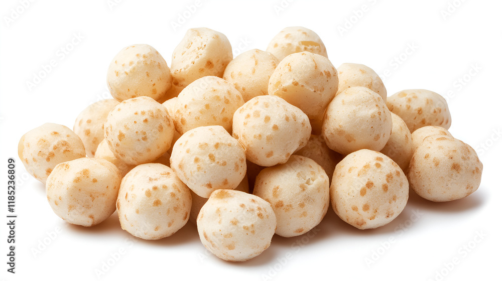 close-up of lotus seed, makhana Indian food.ai generative close-up of lotus seed, makhana Indian food.ai generative