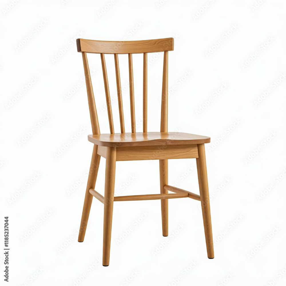 Old wooden chair isolated on white background Old wooden chair isolated on white background