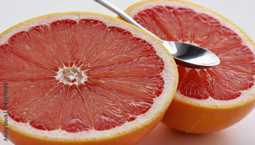 red grapefruit on a plate red grapefruit on a plate