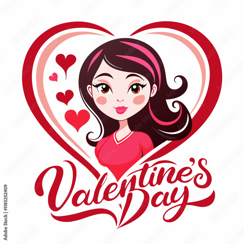 Happy Valentine's Day Vector Happy Valentine's Day Vector