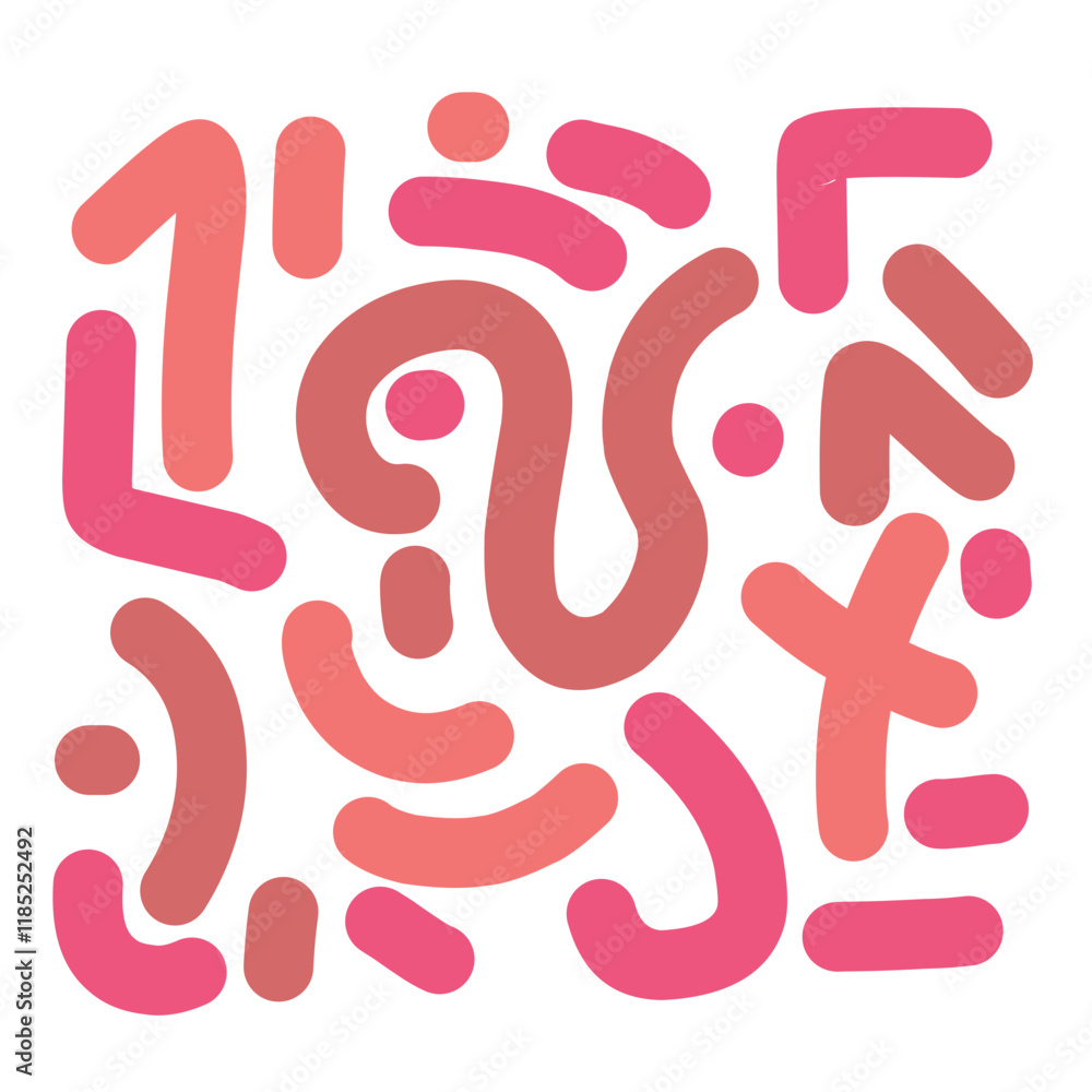 Colorful simple modern line pattern, hand drawn line pattern, colorful cute line pattern Colorful simple modern line pattern, hand drawn line pattern, colorful cute line pattern