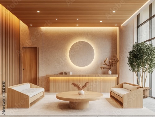 Modern Minimalist Wooden Re...