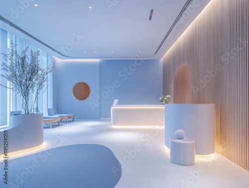 Serene Modern Reception Are...