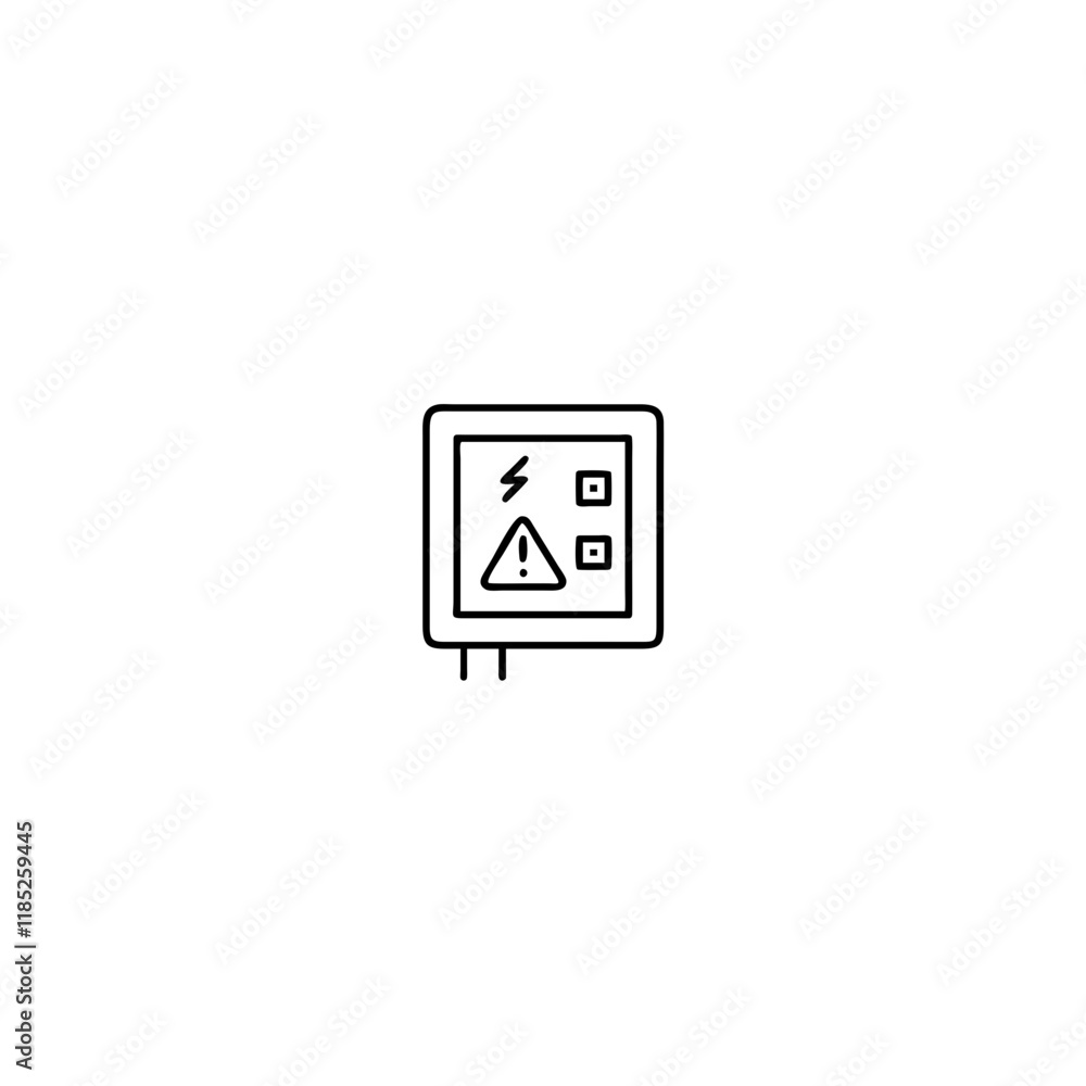 electrical panel icon on transparent background
electrical panel icon on transparent background