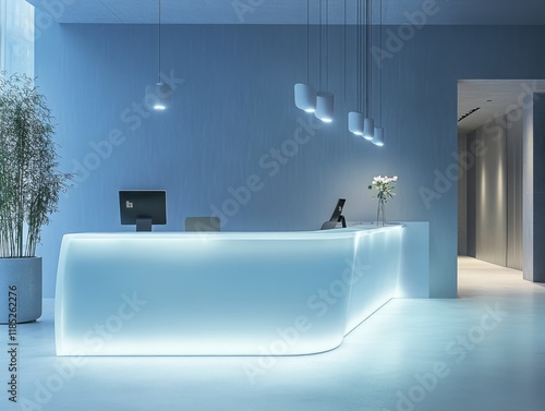 Modern Minimalist Office Re...