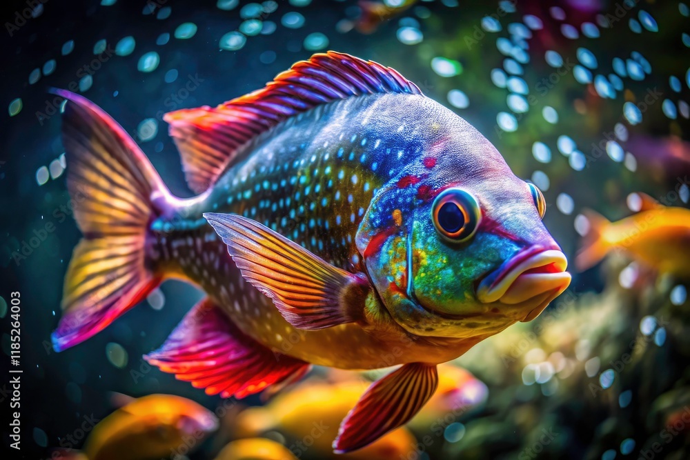 Big Exotic Fish Aquarium Bokeh, Underwater Scene, Fish Feeding, Colorful Fish, Vivid Colors, Aquatic Life, Stunning Bokeh Photography, Aquarium Photography Big Exotic Fish Aquarium Bokeh, Underwater Scene, Fish Feeding, Colorful Fish, Vivid Colors, Aquatic Life, Stunning Bokeh Photography, Aquarium Photography