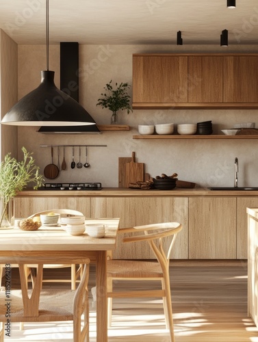 Modern Minimalist Kitchen D...
