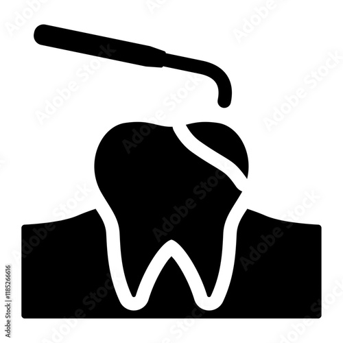 tooth scaling icon