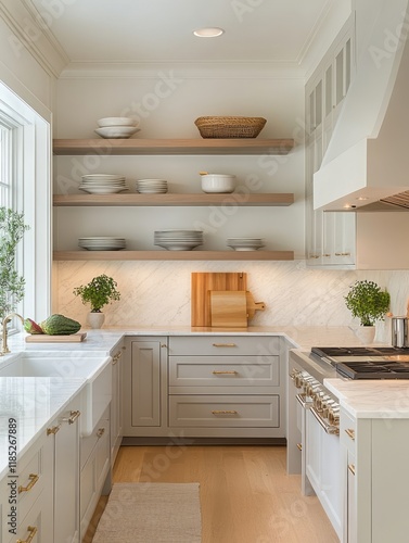 Elegant Kitchen Design With...