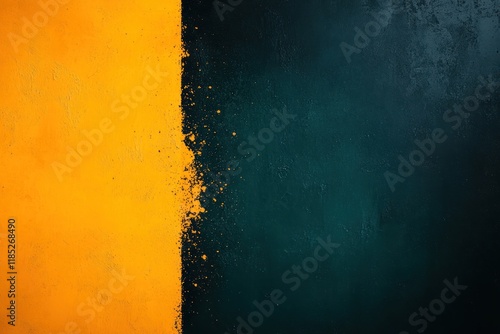 Teal Orange Black Gradient Texture for Poster & Landing Page Design