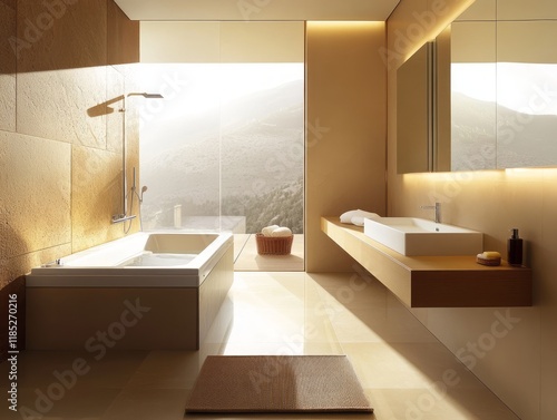 Modern Bathroom Design Moun...