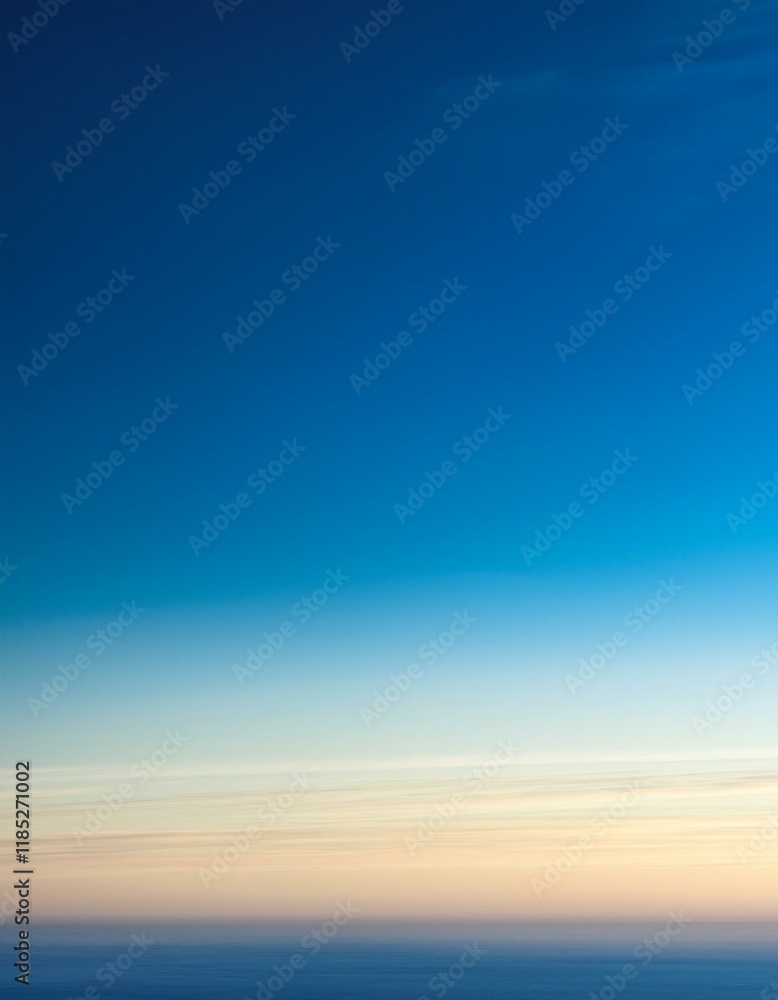 Serene sunset sky with pastel hues. Serene sunset sky with pastel hues.