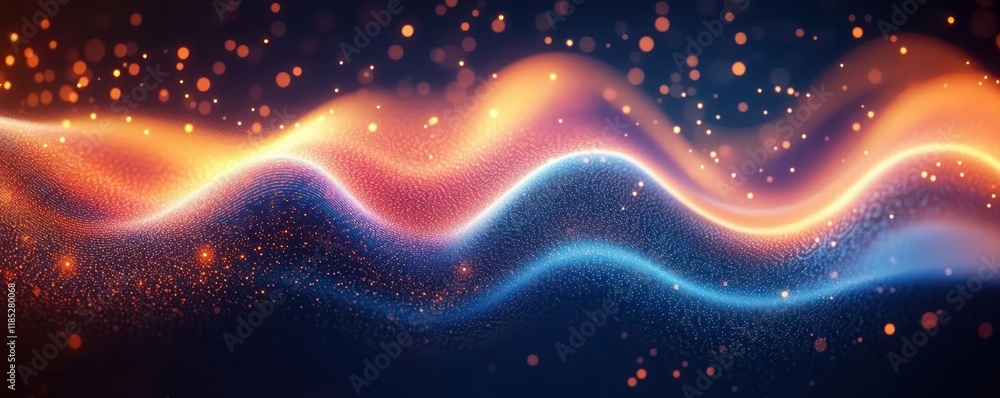 Digital Abstract Background for Technology, Sound Waves, Neural Networks, Artificial Intelligence, Data Transfer, Encryption, Multimedia, and Education Digital Abstract Background for Technology, Sound Waves, Neural Networks, Artificial Intelligence, Data Transfer, Encryption, Multimedia, and Education