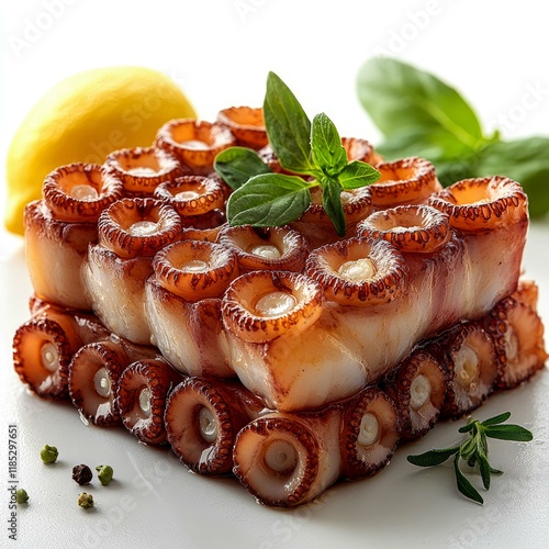 Succulent Grilled Octopus: A Culinary Masterpiece photo