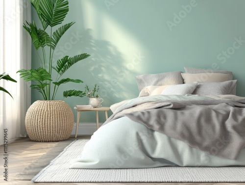 Serene Bedroom Design With ...