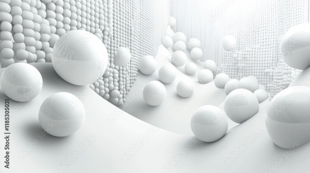 abstract white background modern design Vector illustration