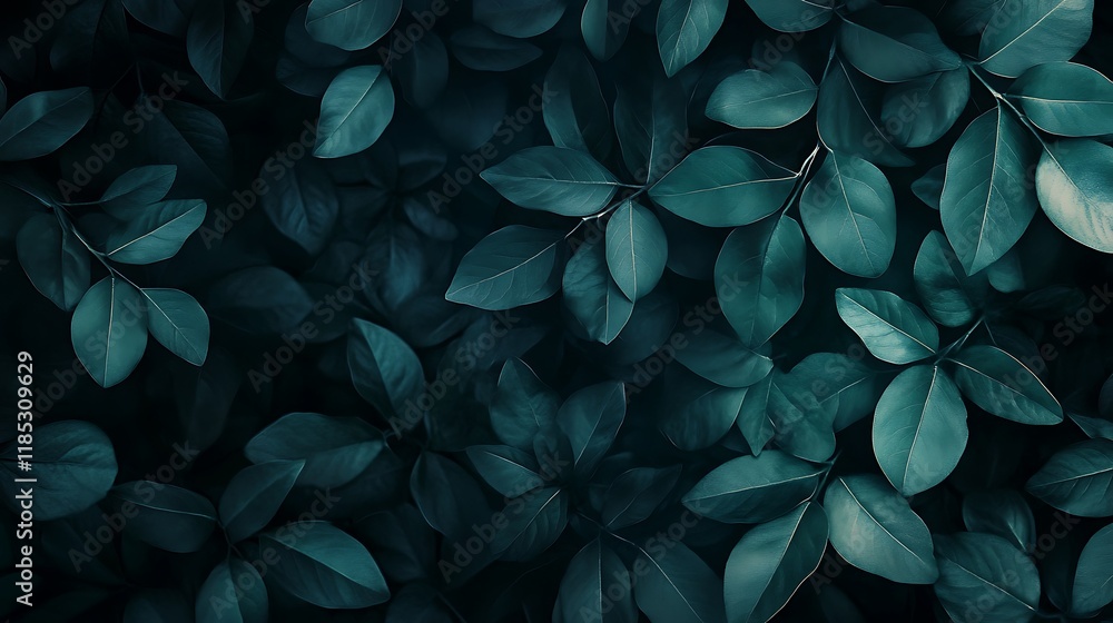 Lush Deep Green Foliage Background Texture Lush Deep Green Foliage Background Texture