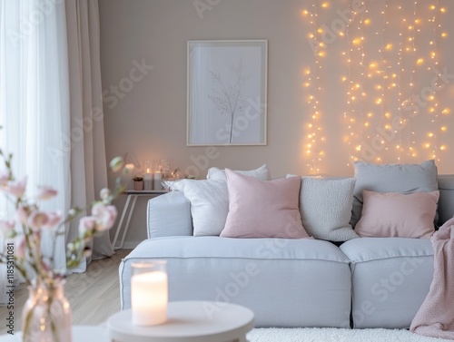 Cozy Living Room Decor With...