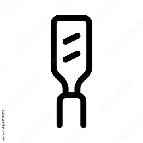 wall scrapper icon with line style, perfect for user interface projects photo