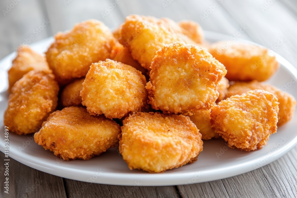 crispy and golden fried chicken nuggets crispy and golden fried chicken nuggets