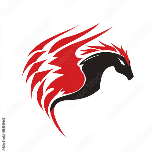 Wallpaper Mural Pegasus illustration sports team logo Torontodigital.ca