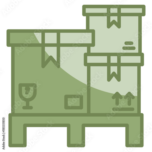 Stockpile Icon Element For Design