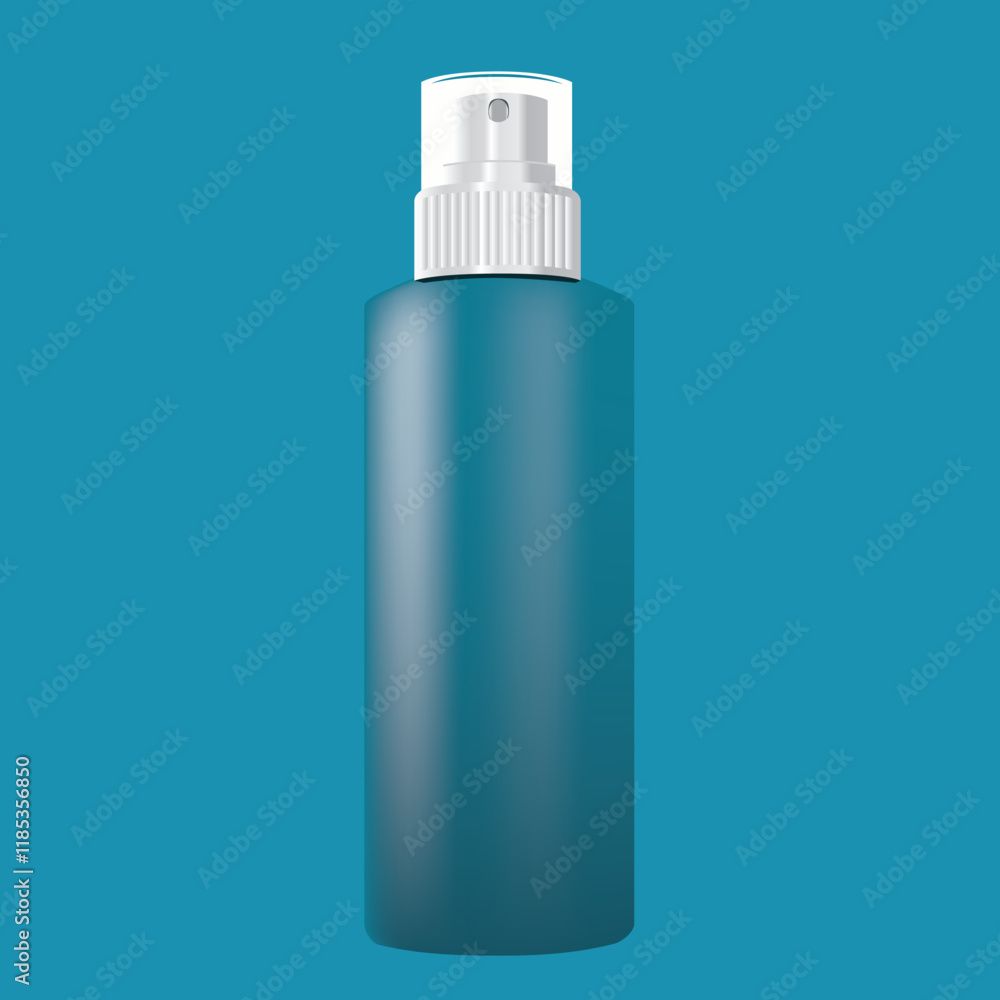 Cosmetic product with spray