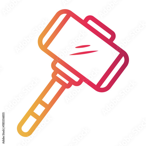 monopod Line Gradient Icon