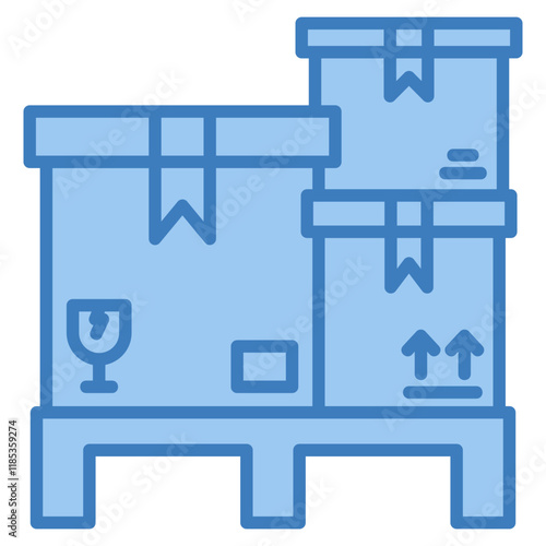 Stockpile Icon Element For Design