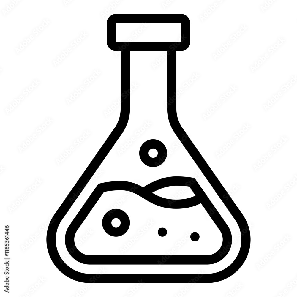 Laboratory Flask Icon Design Laboratory Flask Icon Design
