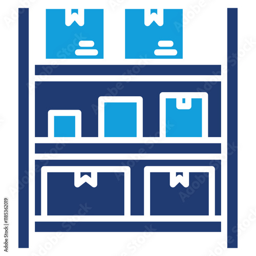 Shelves Icon Element For Design