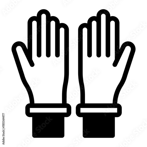 Pair of Protective Gloves Icon