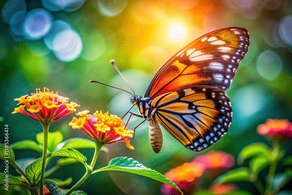 Blurry background, AI butterfly image, extreme focus on subject, natural bokeh. Blurry background, AI butterfly image, extreme focus on subject, natural bokeh.