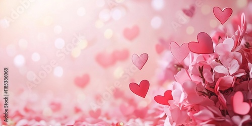 Pretty in Pink A Cute Valentine’s Day Background for Your Love Stories