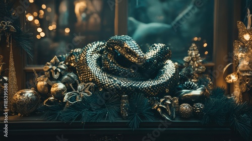 Wallpaper Mural Ornate Ornaments in Shop Window with Soft Lighting Torontodigital.ca