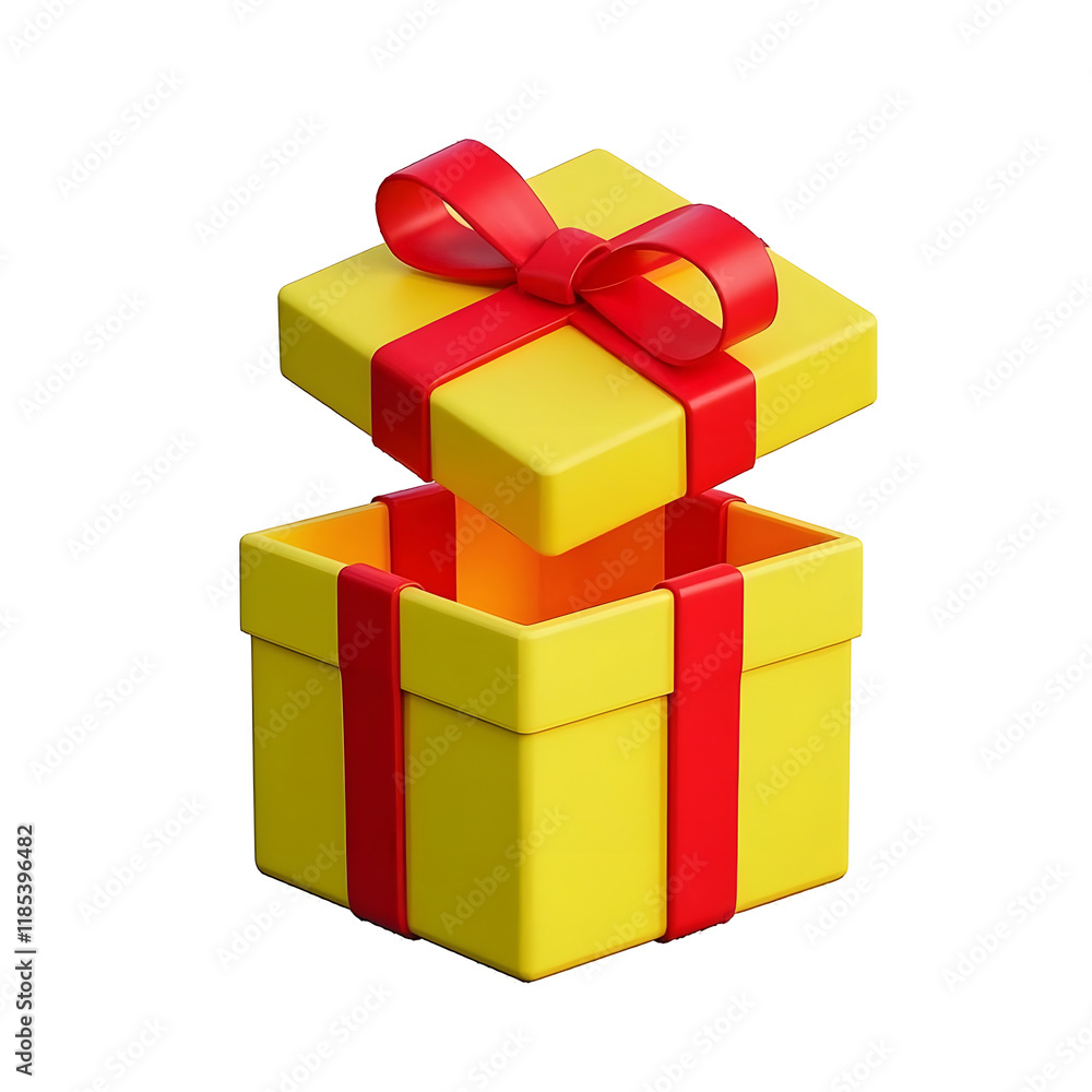 open gift box open gift box