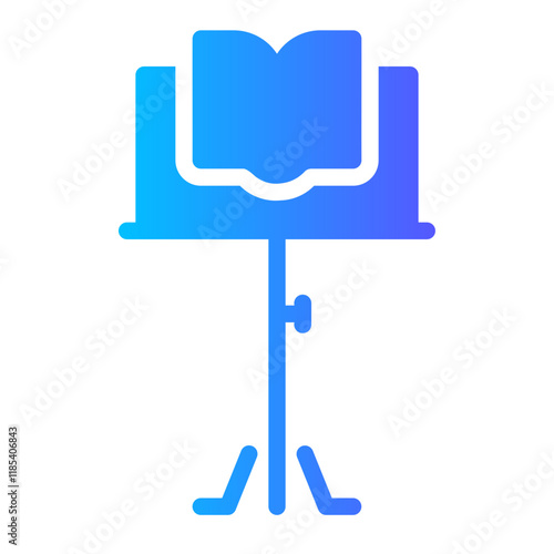 music stand Gradient icon