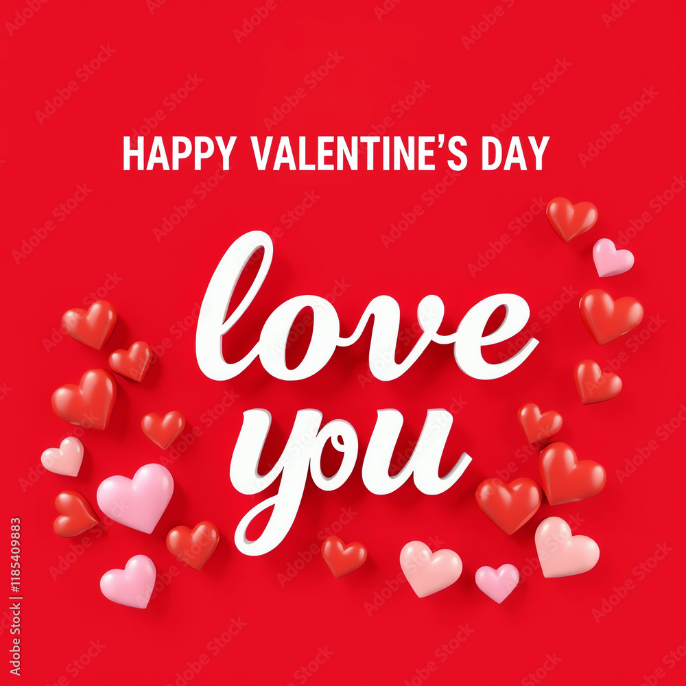 Heartfelt Valentine's Day Greeting with Love Message Heartfelt Valentine's Day Greeting with Love Message