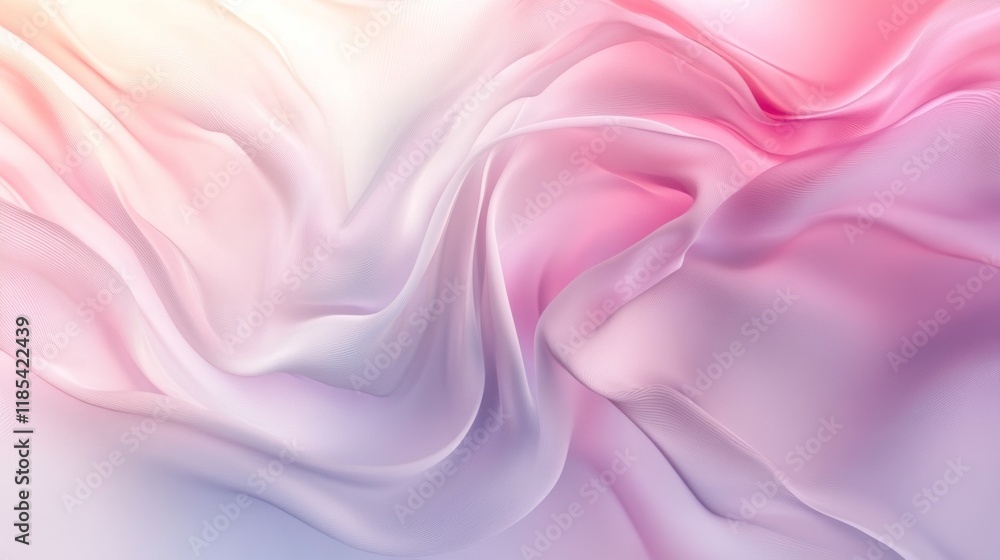 Fototapeta premium abstract white background with gradient color and artistic dynamic line decoration