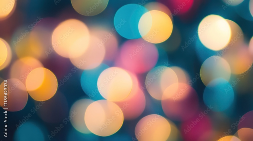 Fototapeta premium Artistic defocused design blending color and texture.