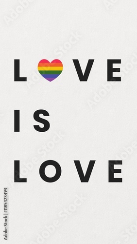 Free Download Love is love inclusive Instagram story template - GFXLoad