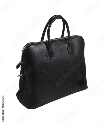 women's classic handbag, fashion bag transparent background, fashion purse handbag , Fashionable stylish Shoulder Bag mockup, black leather woman's bag