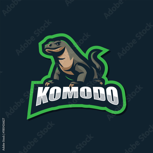 Komodo mascot logo