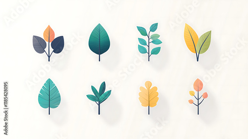 Minimalist Vector Icons for Eco-Friendly Practices