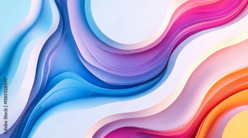 abstract white background with gradient color and artistic dynamic line decoration abstract white background with gradient color and artistic dynamic line decoration