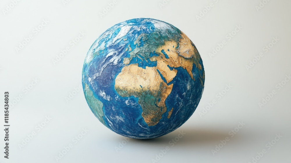 Digital globe with AI-powered global connections. Digital globe with AI-powered global connections.