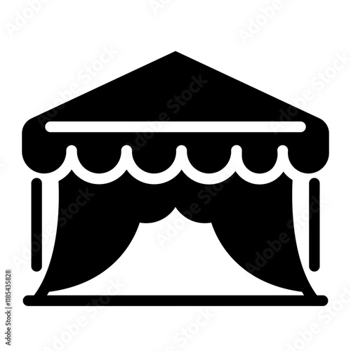 tent Solid icon